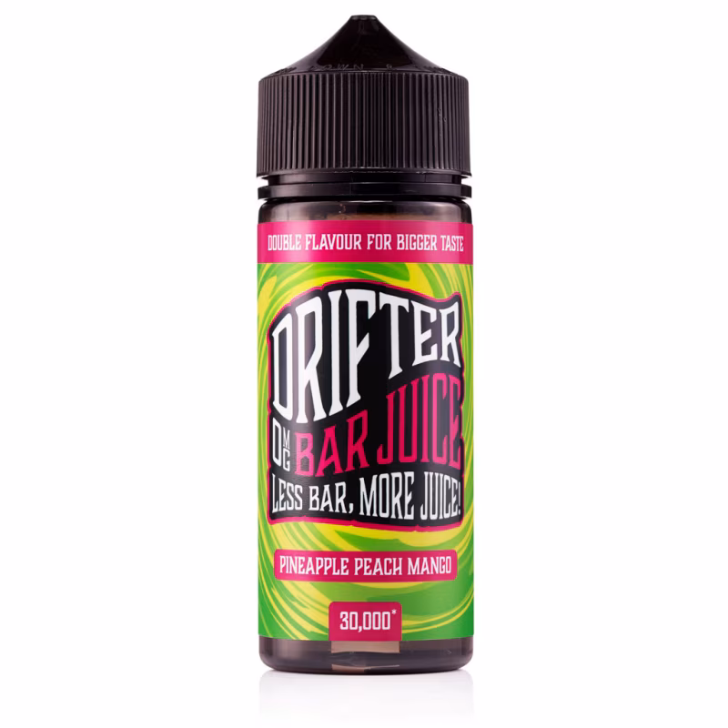 Pineapple Peach Mango Shortfill E-Liquid by Drifter Bar Juice 100ml