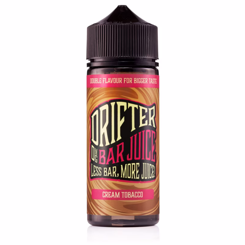 Cream Tobacco Shortfill E-Liquid by Drifter Bar Juice 100ml
