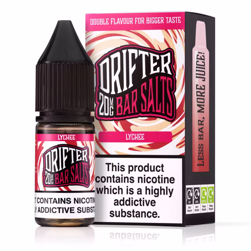 Lychee Nic Salt E-Liquid by Drifter Bar Salts
