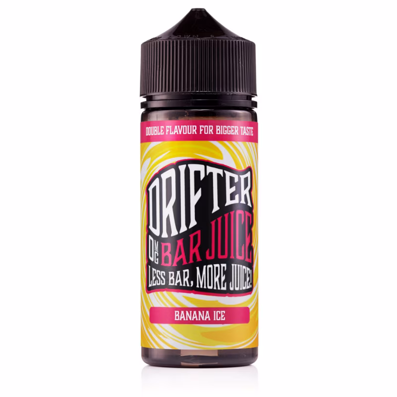Banana Ice Shortfill E-Liquid by Drifter Bar Juice 100ml