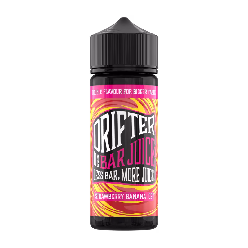Strawberry Banana Ice Shortfill E-Liquid by Drifter Bar Juice 100ml