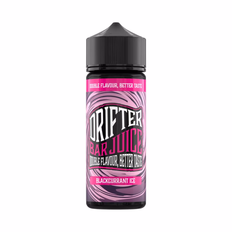 Blackcurrant Ice Shortfill E-Liquid by Drifter Bar Juice 100ml