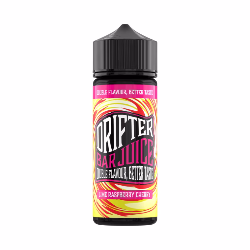 Lime Raspberry Cherry Shortfill E-Liquid by Drifter Bar Juice 100ml