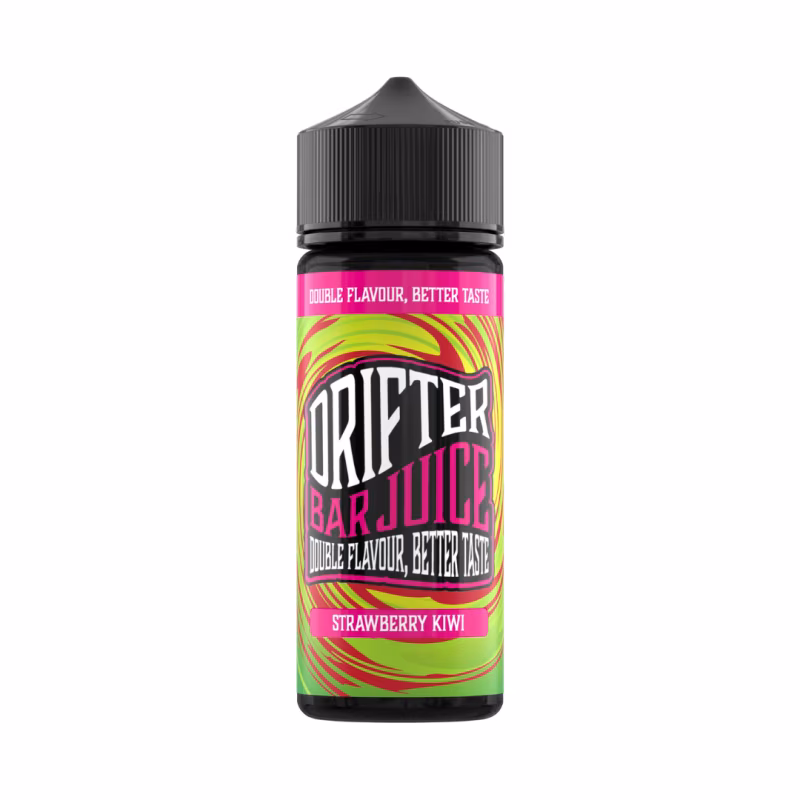 Strawberry Kiwi Shortfill E-Liquid by Drifter Bar Juice 100ml