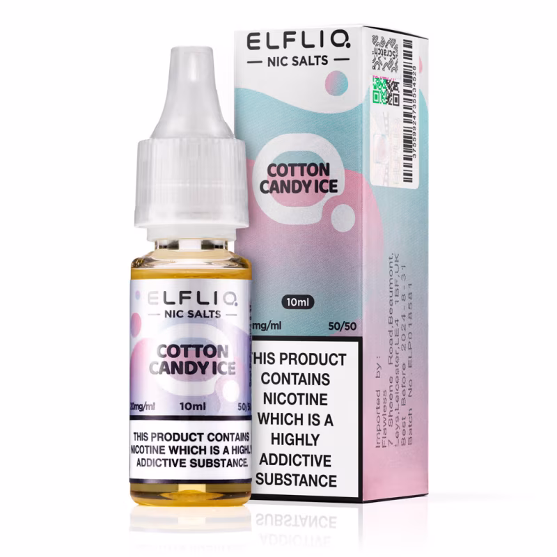 Cotton Candy Ice Nic Salt E-Liquid by Elf Bar Elfliq