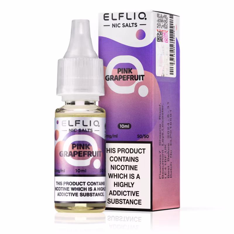 Pink Grapefruit Nic Salt E-Liquid by Elf Bar Elfliq