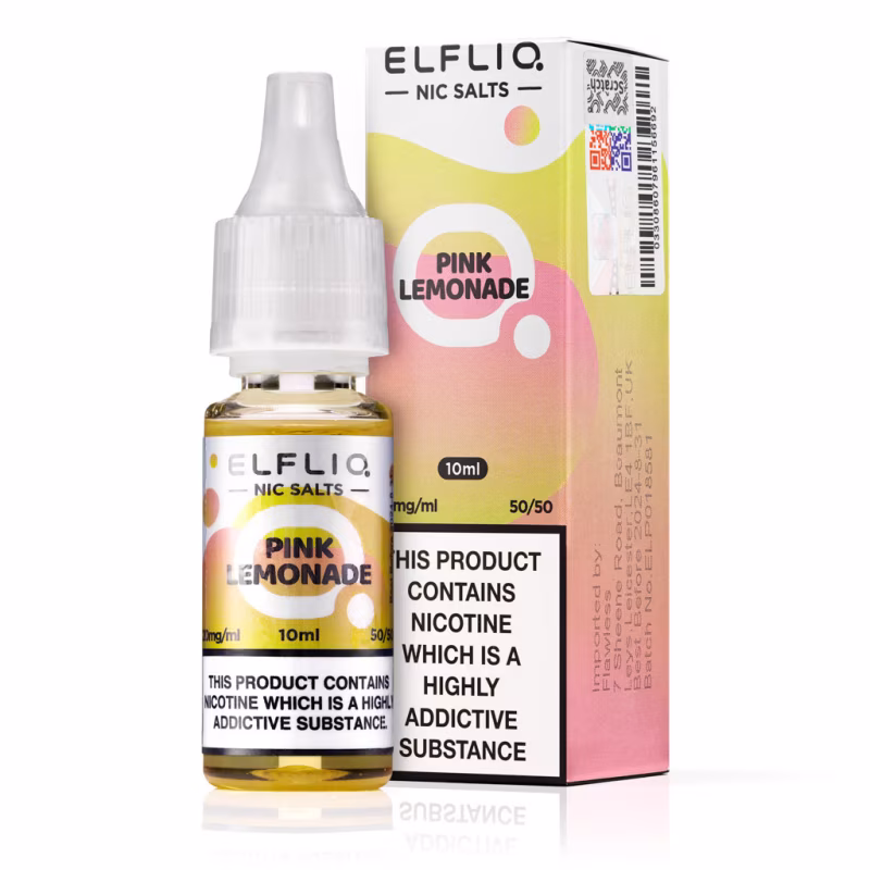 Pink Lemonade Nic Salt E-Liquid by Elf Bar Elfliq