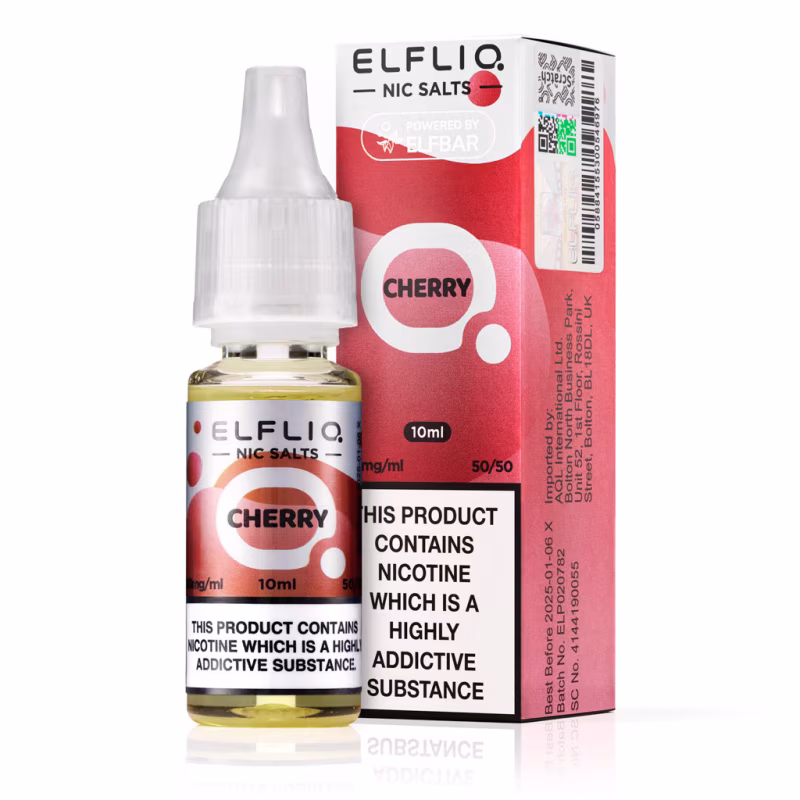 Cherry Nic Salt E-Liquid by Elf Bar Elfliq