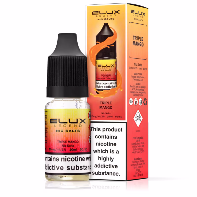 Triple Mango Nic Salt E-Liquid by Elux Legend