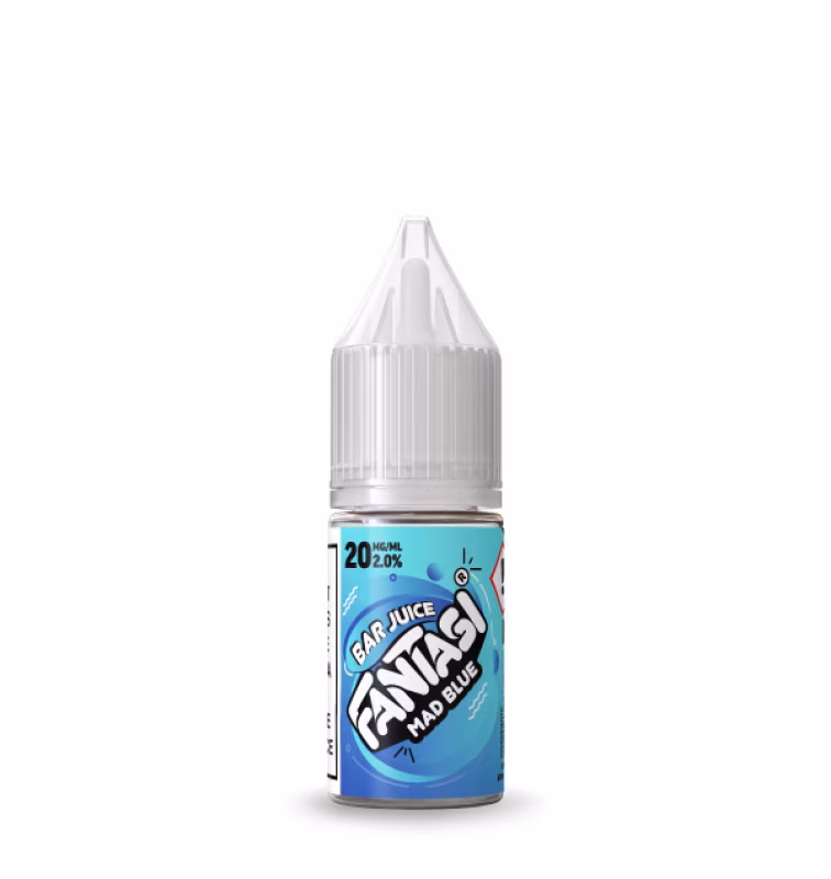 Mad Blue Nic Salt E-Liquid by Fantasi Bar Juice