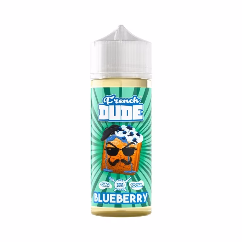 Blueberry Shortfill E-Liquid by French Dude 100ml