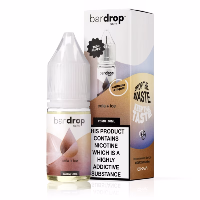 Cola Ice Nic Salt E-Liquid by Bar Drop