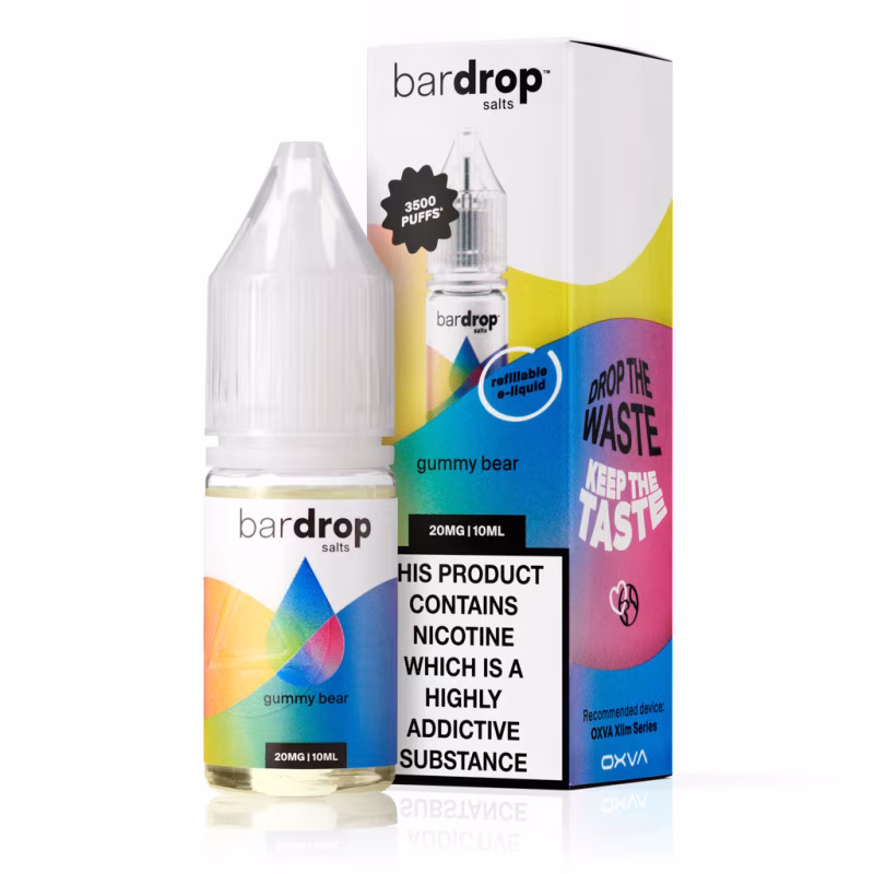 Gummy Bear Nic Salt E-Liquid by Bar Drop