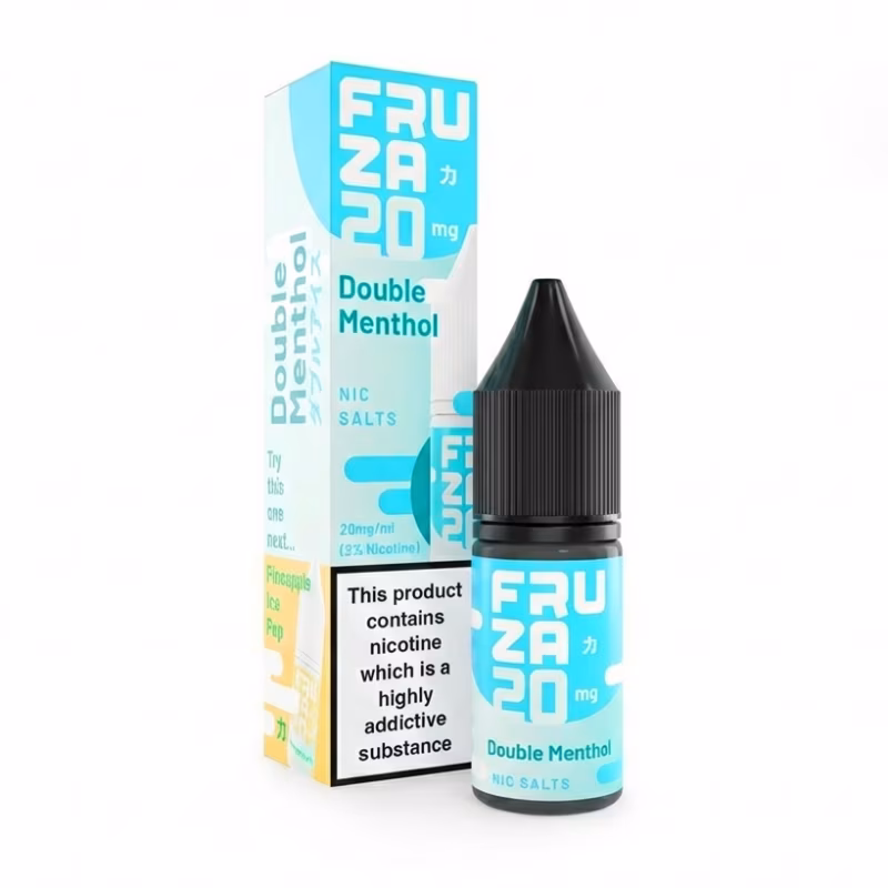 Double Menthol Nic Salt E-Liquid by Fruza
