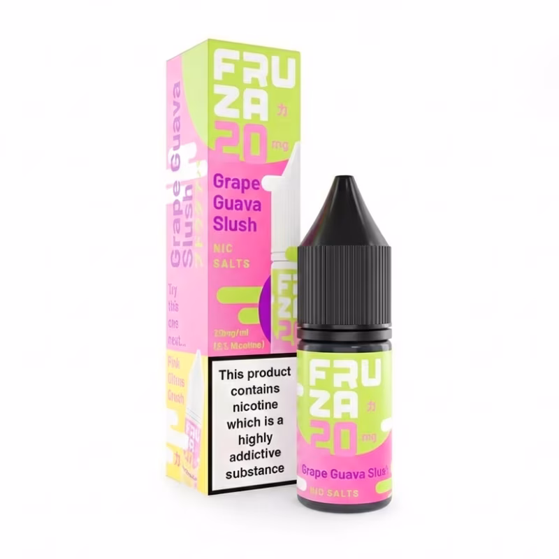 Grape Guava Slush Nic Salt E-Liquid by Fruza