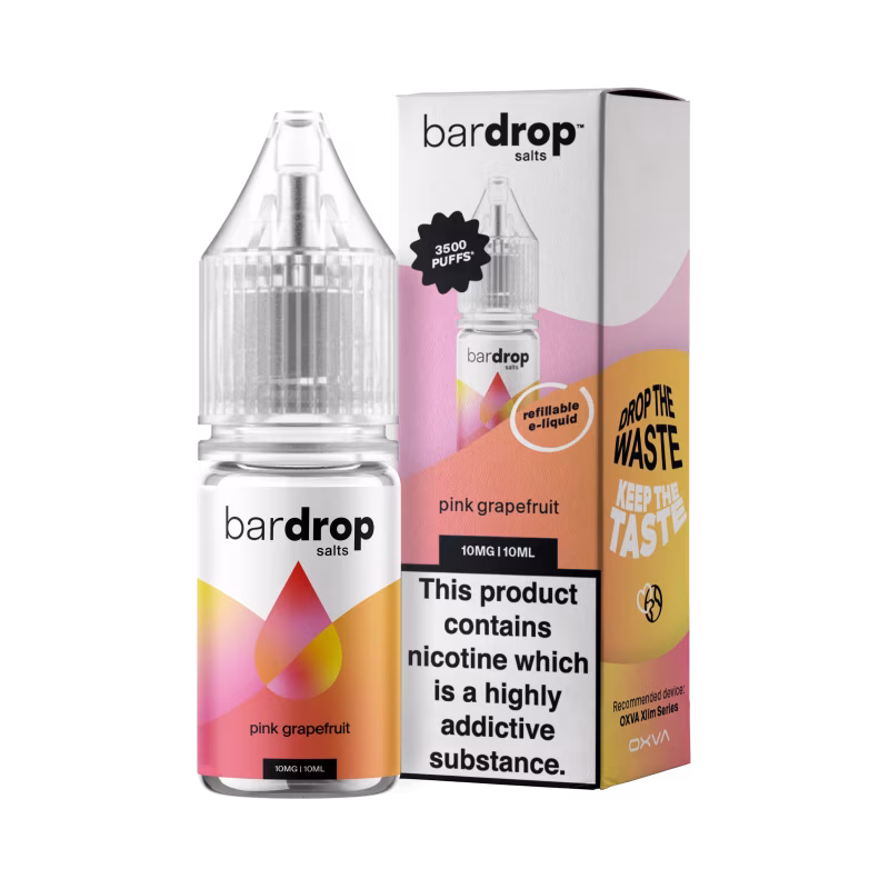 Pink Grapefruit Nic Salt by Bar Drop