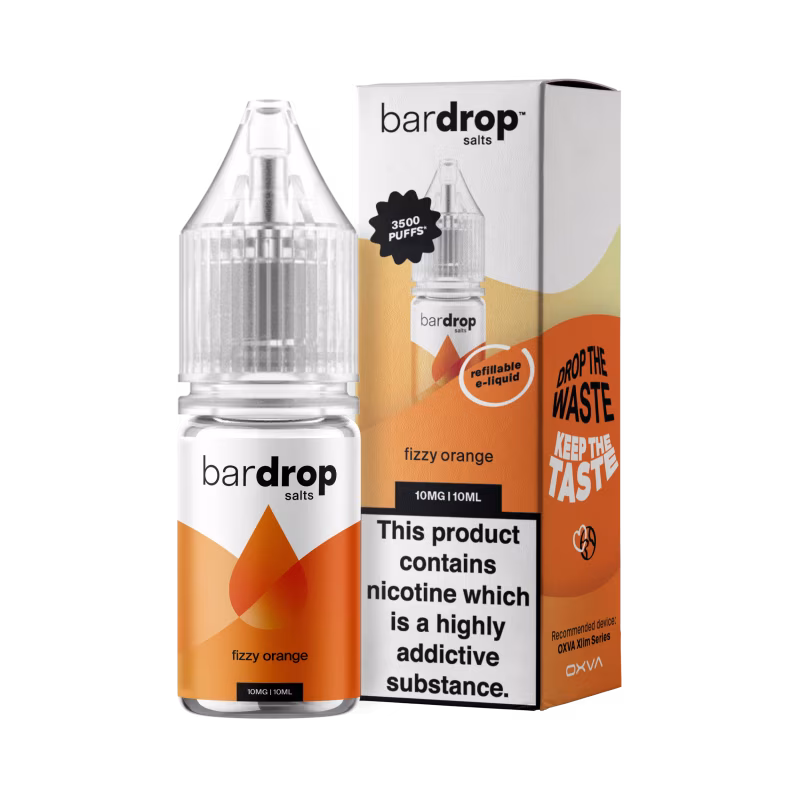 Fizzy Orange Nic Salt by Bar Drop