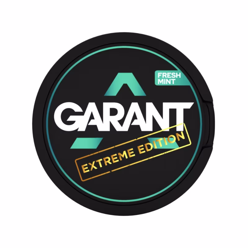 Fresh Mint Extreme Nicotine Pouches by Garant