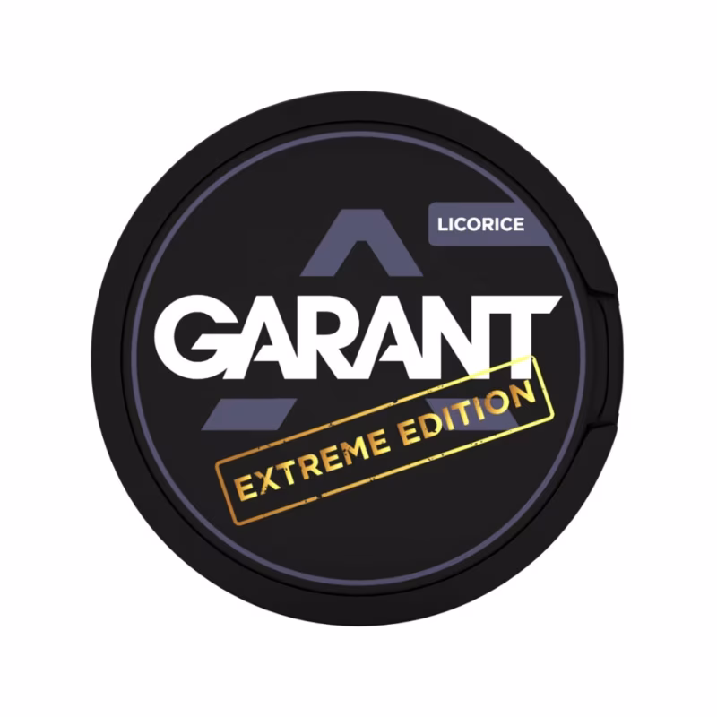 Licorice Extreme Nicotine Pouches by Garant