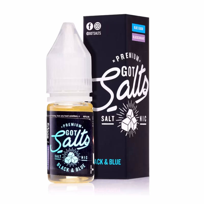 Black & Blue Nic Salt E-Liquid by Got Salts