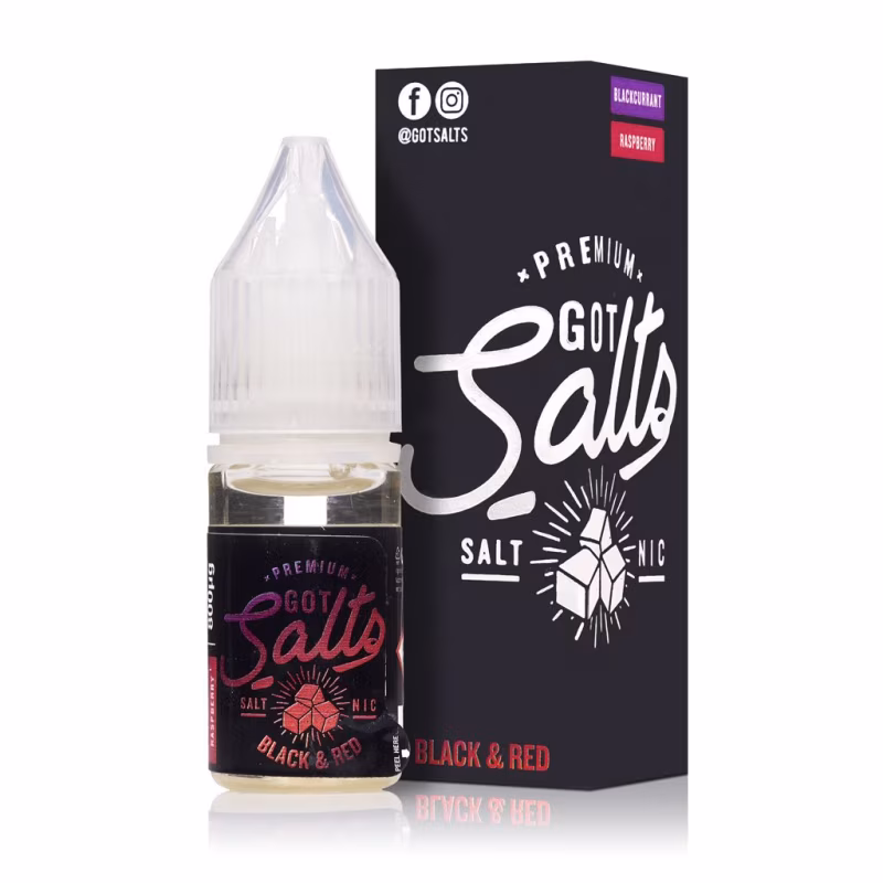 Black & Red Nic Salt E-Liquid by Got Salts