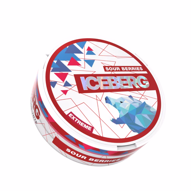 Sour Berries Nicotine Pouches by Iceberg