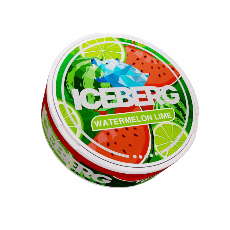 Watermelon Lime Nicotine Pouches by Iceberg