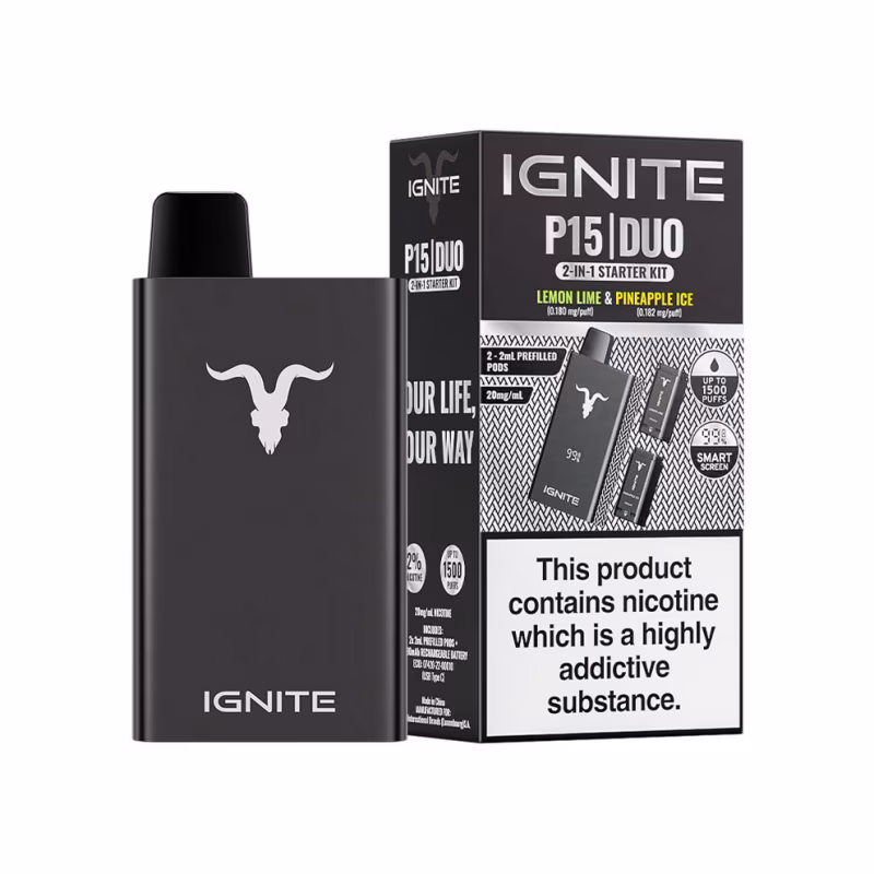 Ignite P15 Duo Prefilled Vape Kit
