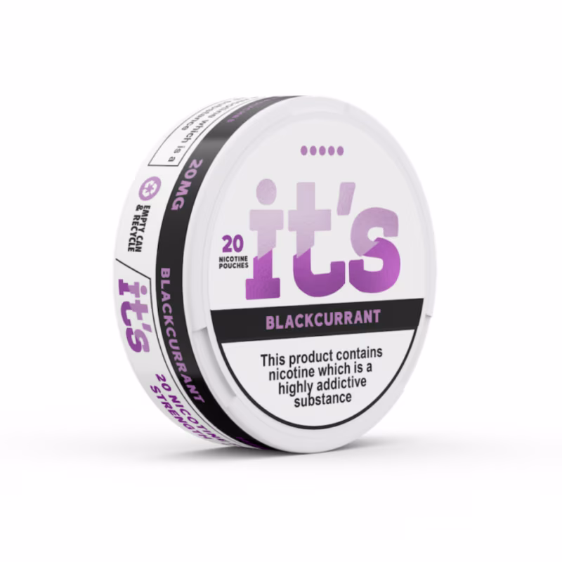 Blackcurrant Nicotine Pouches by It’s