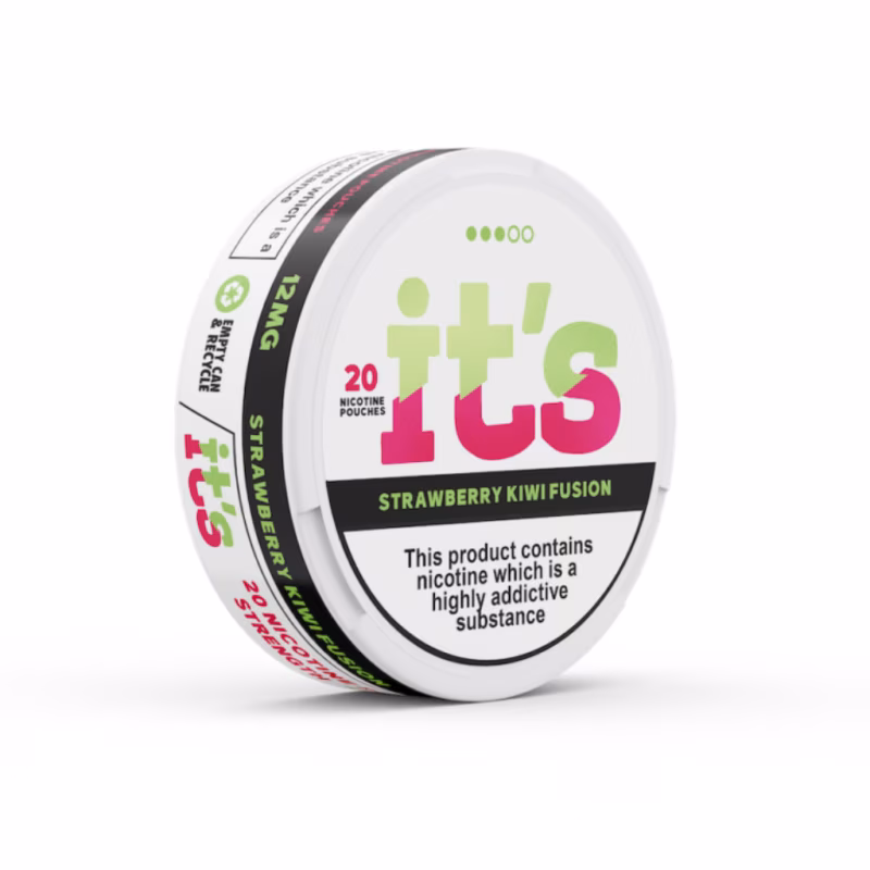 Strawberry Kiwi Fusion Nicotine Pouches by It’s