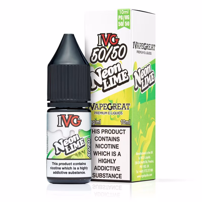 Neon Lime 50/50 E-Liquid by IVG