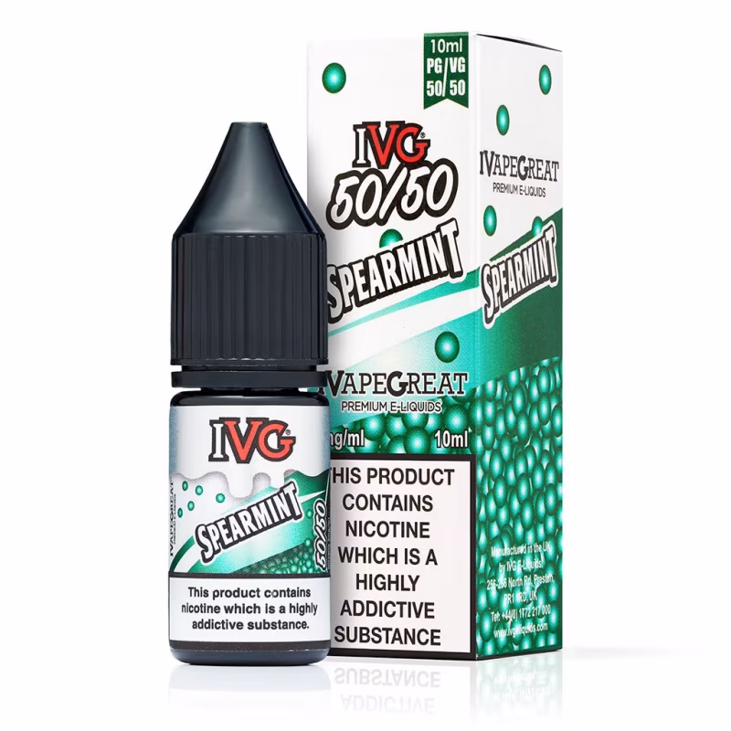 Spearmint 50/50 E-Liquid by IVG