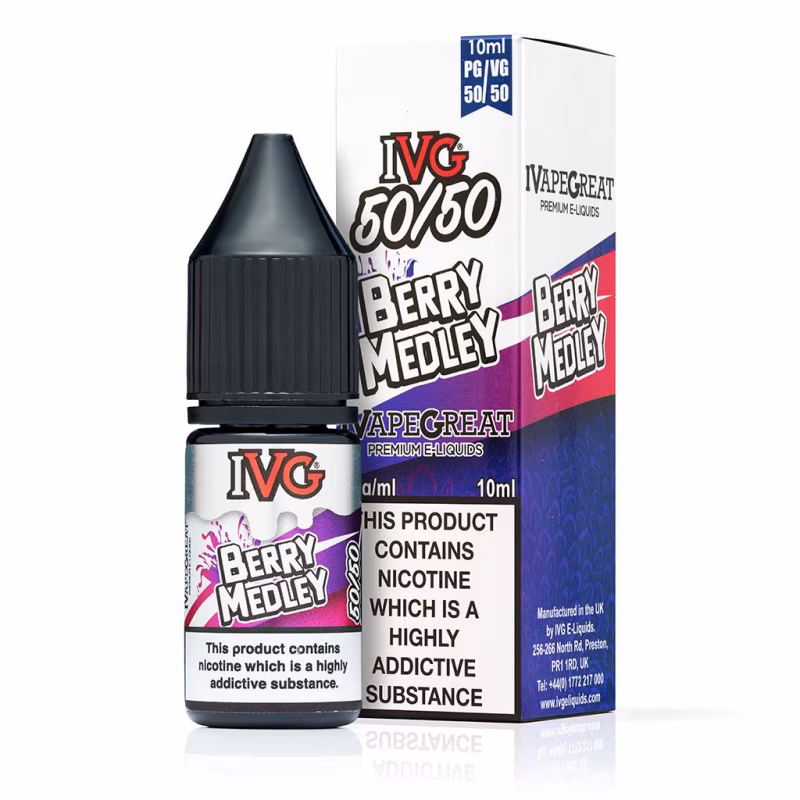 Berry Medley 50/50 E-Liquid by IVG