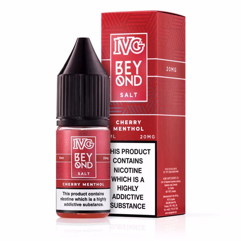 Cherry Menthol Nic Salt E-Liquid by Beyond