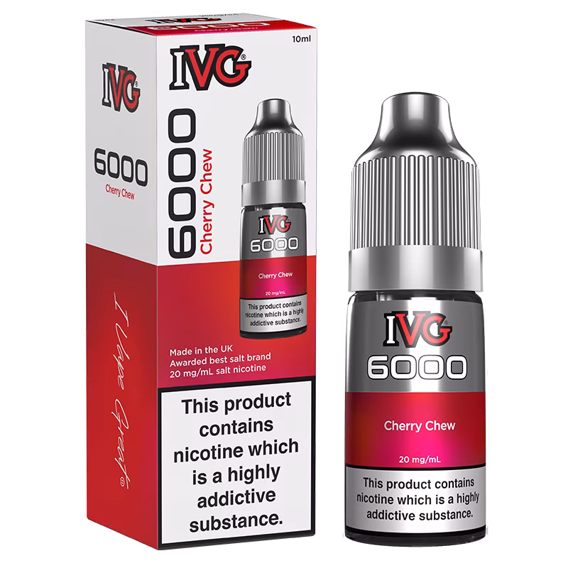 Cherry Chew Nic Salt E-Liquid by IVG 6000