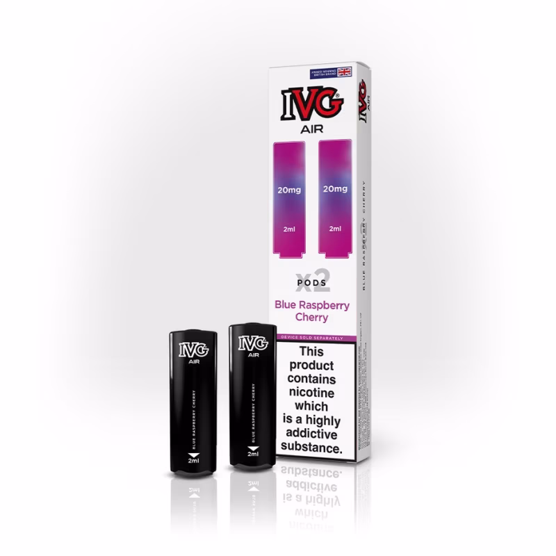 Blue Raspberry Cherry Prefilled Pods by IVG Air