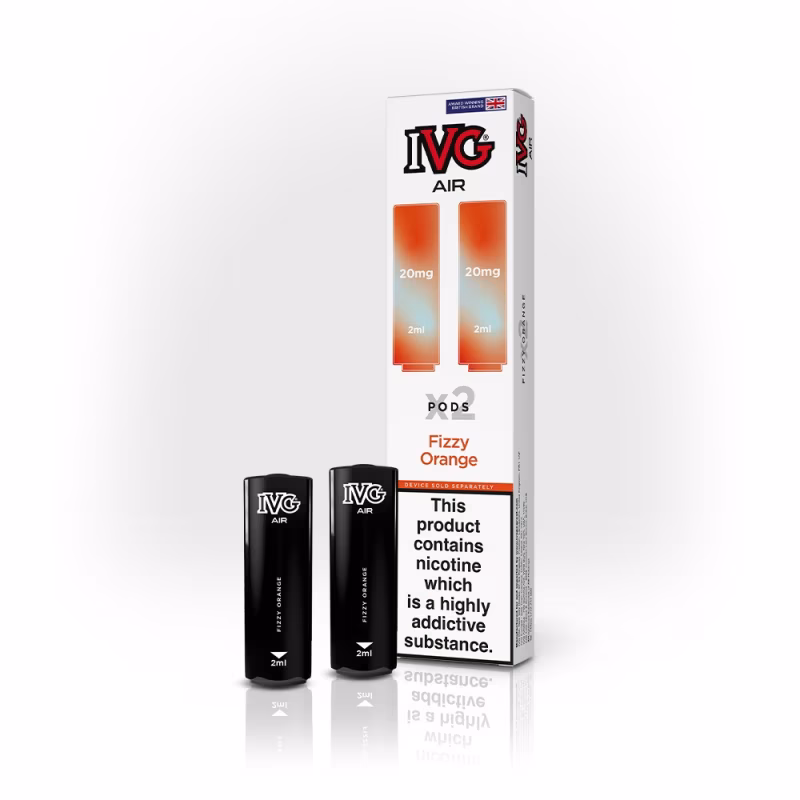 Fizzy Orange Prefilled Pods by IVG Air