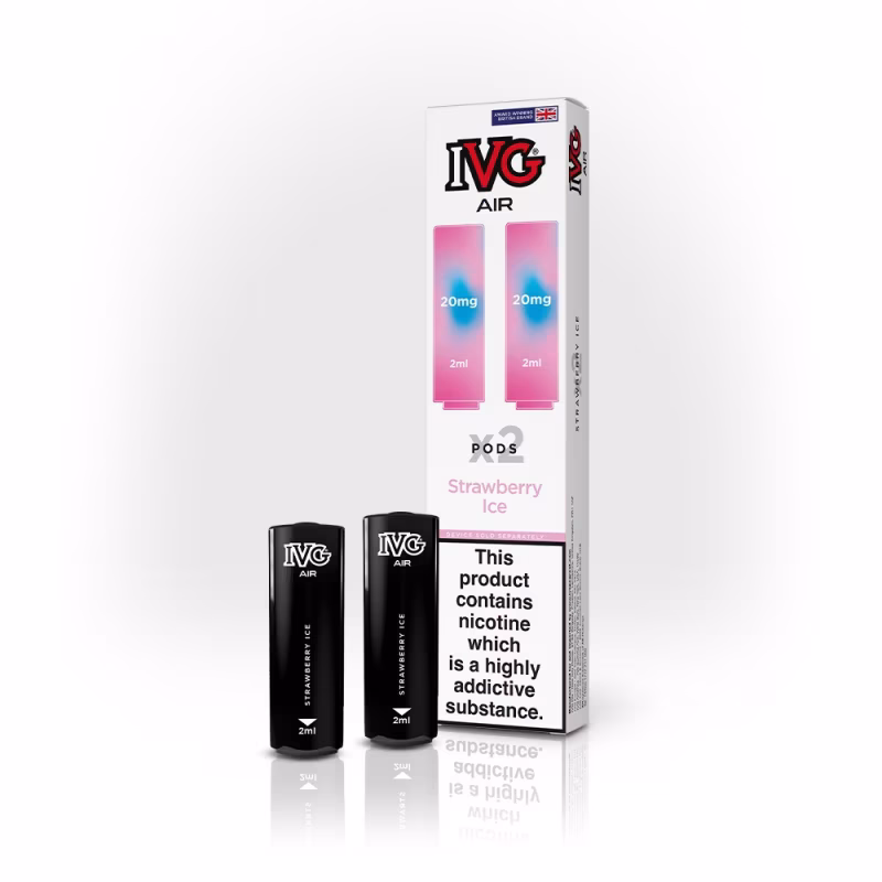 Strawberry Ice Prefilled Pods by IVG Air