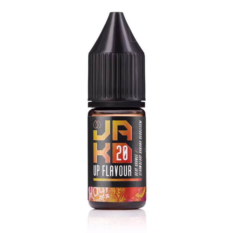 Okay Orange Strawberry Banana Bubblegum Nic Salt E-Liquid by JAKD