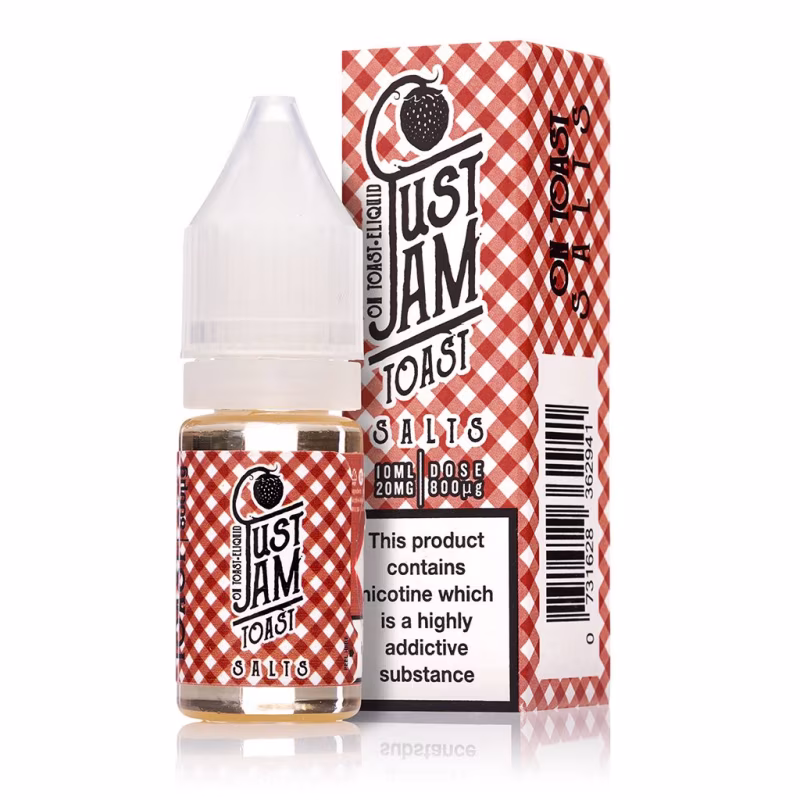 Toast Nic Salt E-Liquid by Just Jam