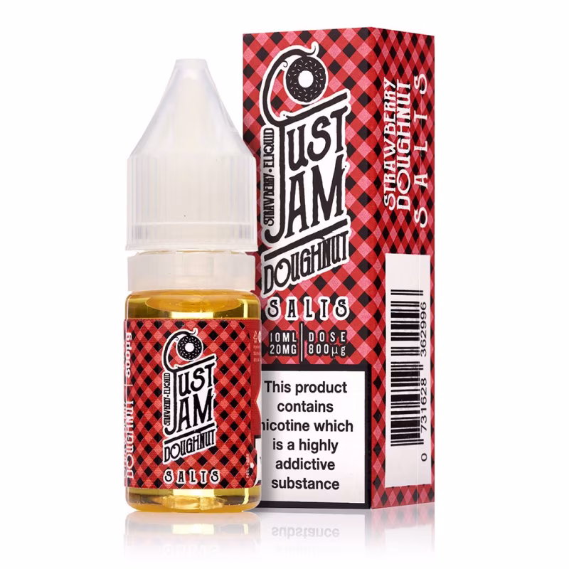 Strawberry Doughnut Nic Salt E-Liquid by Just Jam