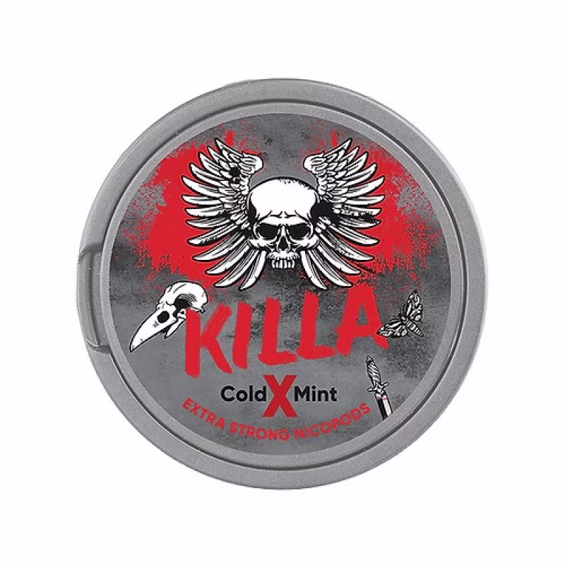 Cold X Mint Nicotine Pouches by Killa