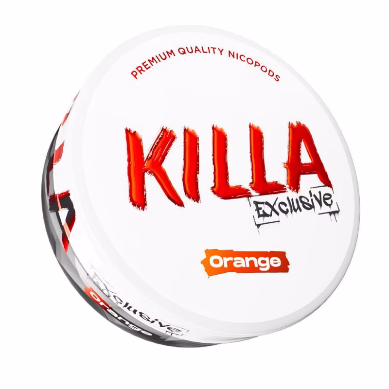 Orange Nicotine Pouches by Killa