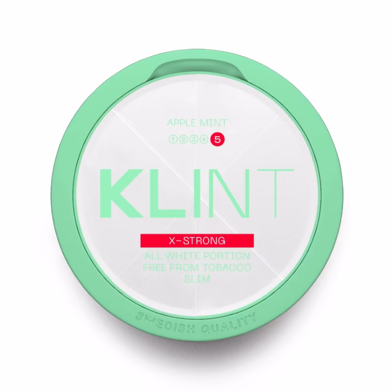 Apple Mint Nicotine Pouches by Klint