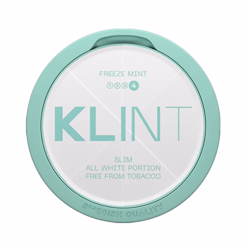 Freeze Mint Nicotine Pouches by Klint