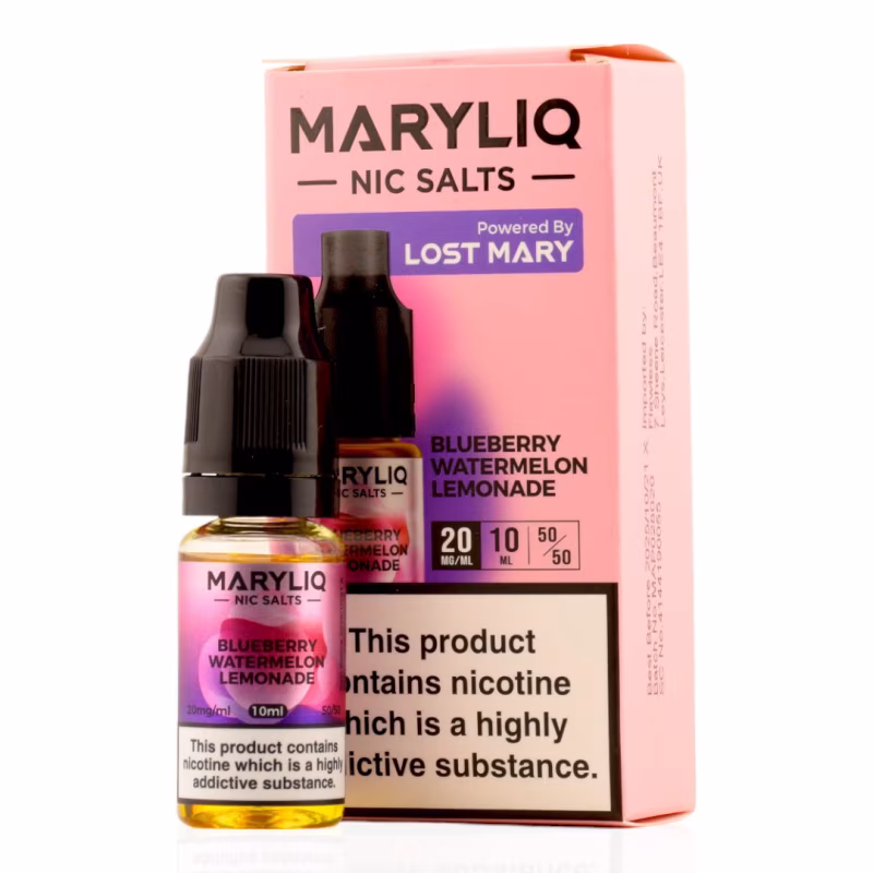 Blueberry Watermelon Lemonade Nic Salt E-Liquid by Lost Mary Maryliq