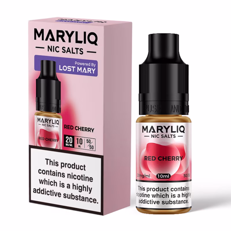Red Cherry Nic Salt E-Liquid by Lost Mary Maryliq