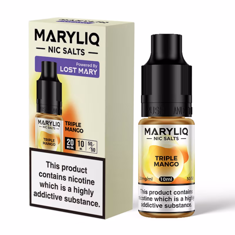 Triple Mango Nic Salt E-Liquid by Lost Mary Maryliq