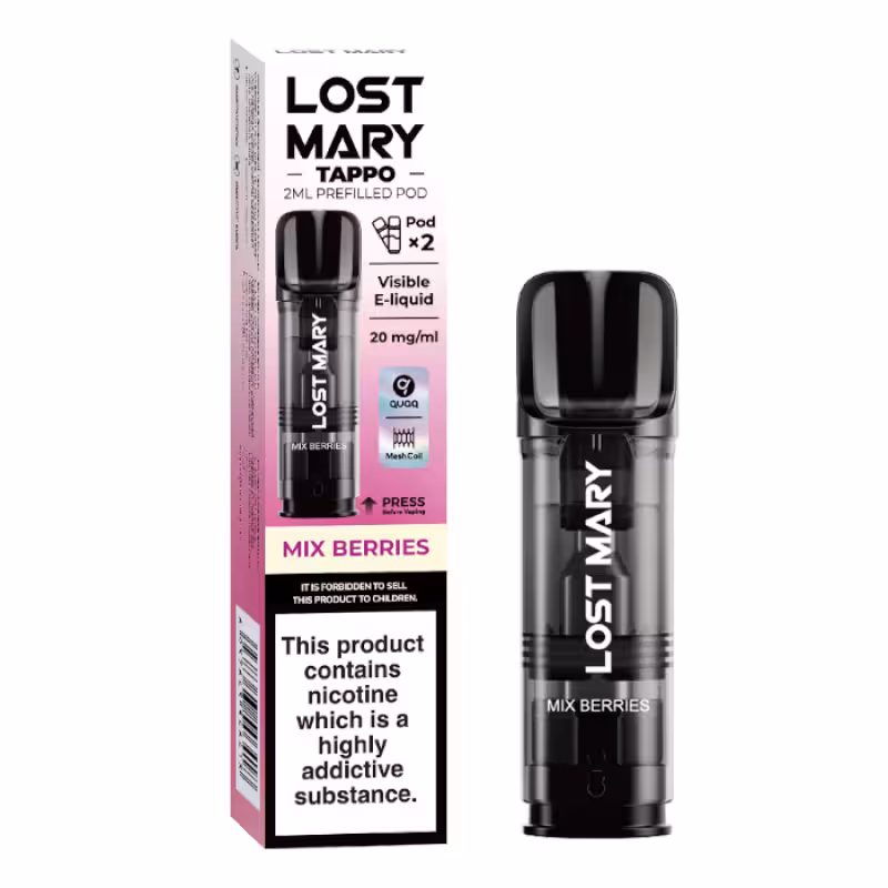 Mix Berries Prefilled Pods by Lost Mary Tappo