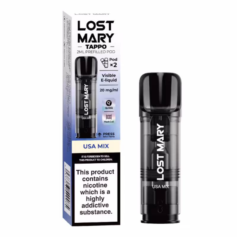 USA Mix Prefilled Pods by Lost Mary Tappo